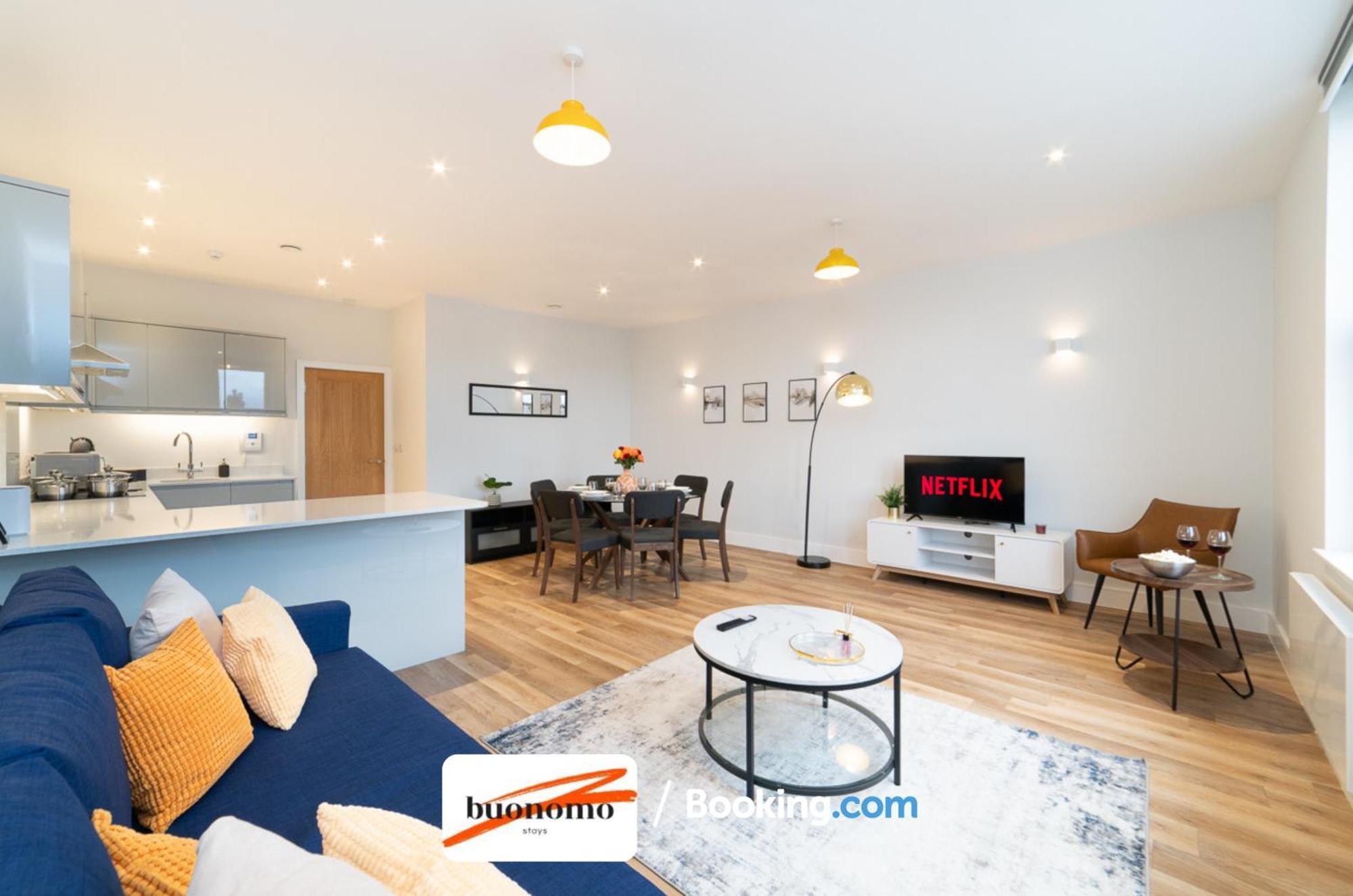 Two Bedroom Apartment At Buonomo Stays Short Lets & Serviced Accommodation Close To Wimbledon Tennis Courts Londra Esterno foto