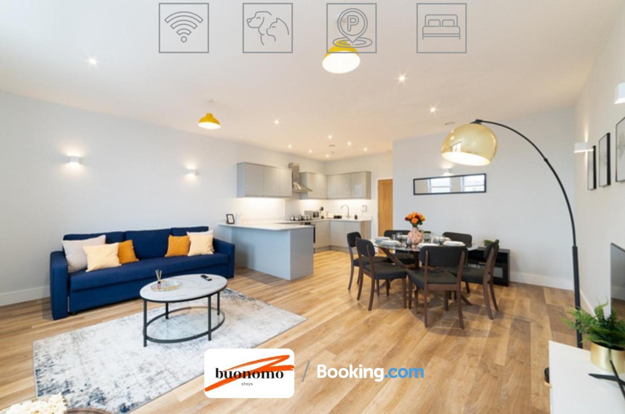 Two Bedroom Apartment At Buonomo Stays Short Lets & Serviced Accommodation Close To Wimbledon Tennis Courts Londra Esterno foto